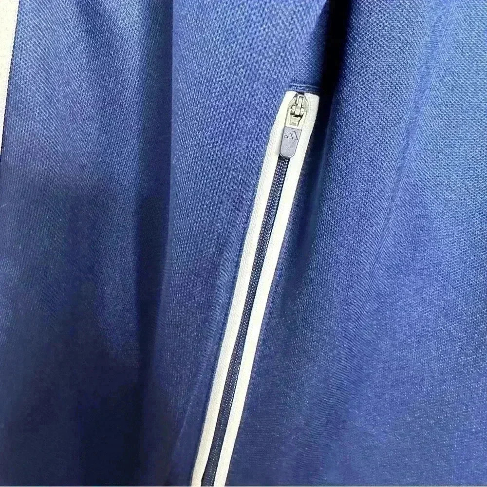 Adidas Condivo Full Zip Training Jacket Joseph Blue & White Size Large - Picture 7 of 16